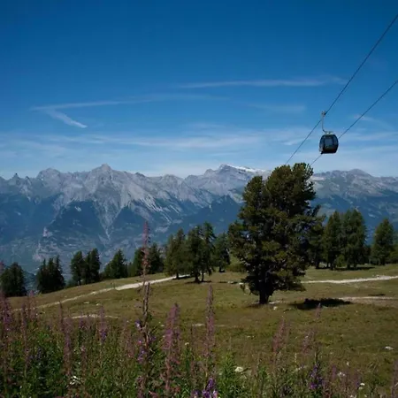 In With Stunning Mountain Views Apartment Veysonnaz
